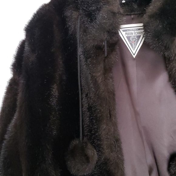 MARVIN RICHARDS oversized vintage faux-fur - Picture 12 of 16